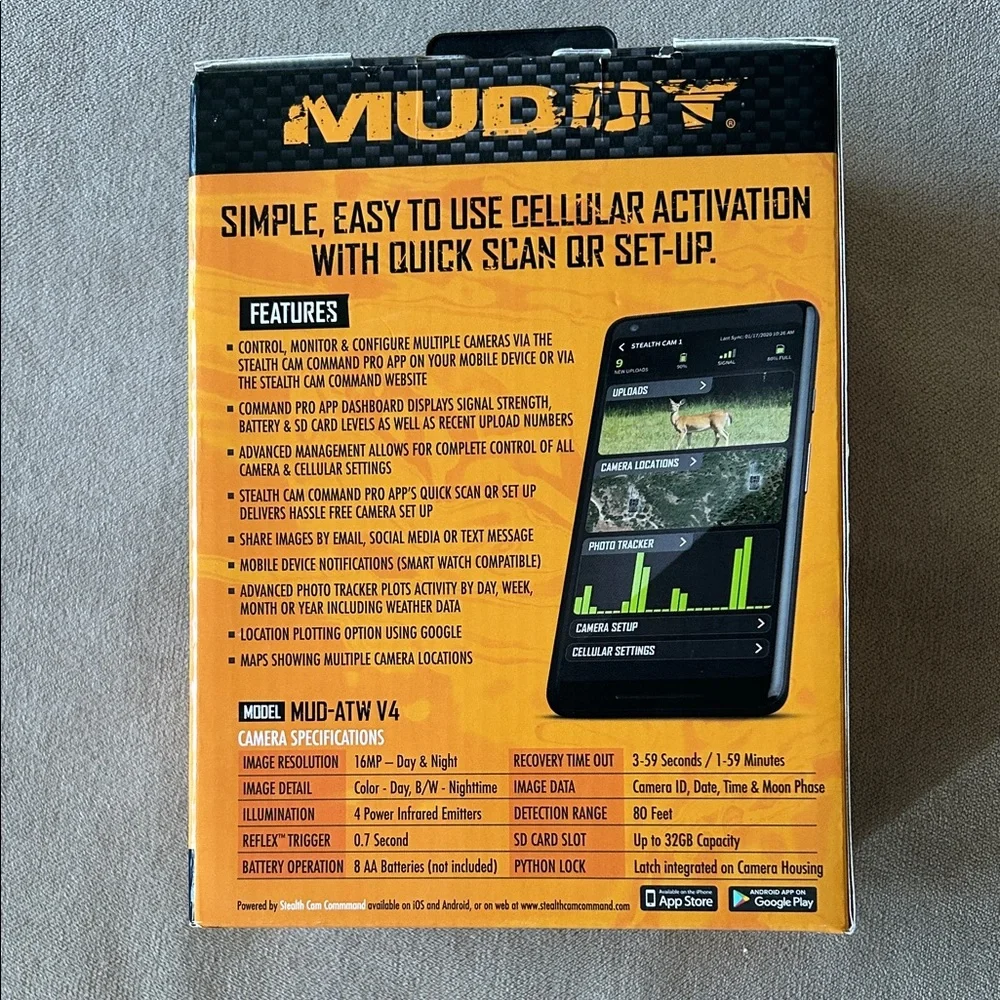 Muddy Manifest 2.0 Cellular Trail Camera - Picture 3 of 5